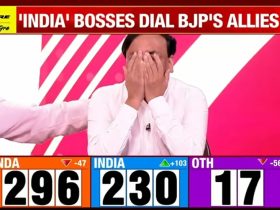 ತಲೆಕೆಳಗಾದ ”Exit poll” ಸಮೀಕ್ಷೆ, LIVEನಲ್ಲೇ ಕಣ್ಣೀರಿಟ್ಟ Axis My India ಮುಖ್ಯಸ್ಥ!  ಸಾಮಾಜಿಕ ಜಾಲತಾಣಗಳಲ್ಲಿ ವ್ಯಾಪಕ ಟ್ರೋಲ್