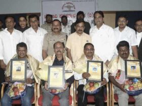 ಮಾಧ್ಯಮ ಅಕಾಡೆಮಿ ಪ್ರಶಸ್ತಿ ಪಡೆದ ಉತ್ತರ ಕರ್ನಾಟಕದ ಪತ್ರಕರ್ತರಿಗೆ ಬೆಳಗಾವಿಯಲ್ಲಿ ಸನ್ಮಾನ.